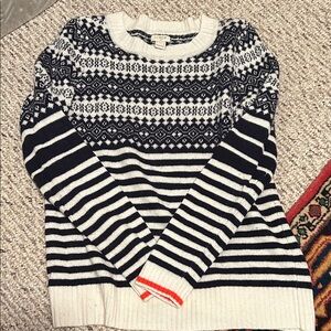 J. Crew factory fair isle sweater XS